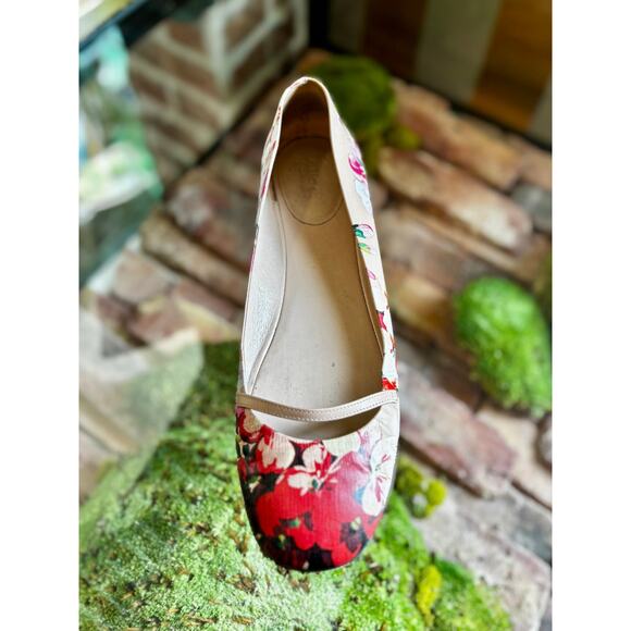 GUCCI Blooms Mary Jane Ballet Flats - Picture 2 of 8